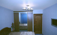 фото натяжного потолка в спальне
